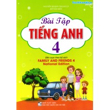 Bài tập tiếng anh 4 (Family and Friends)